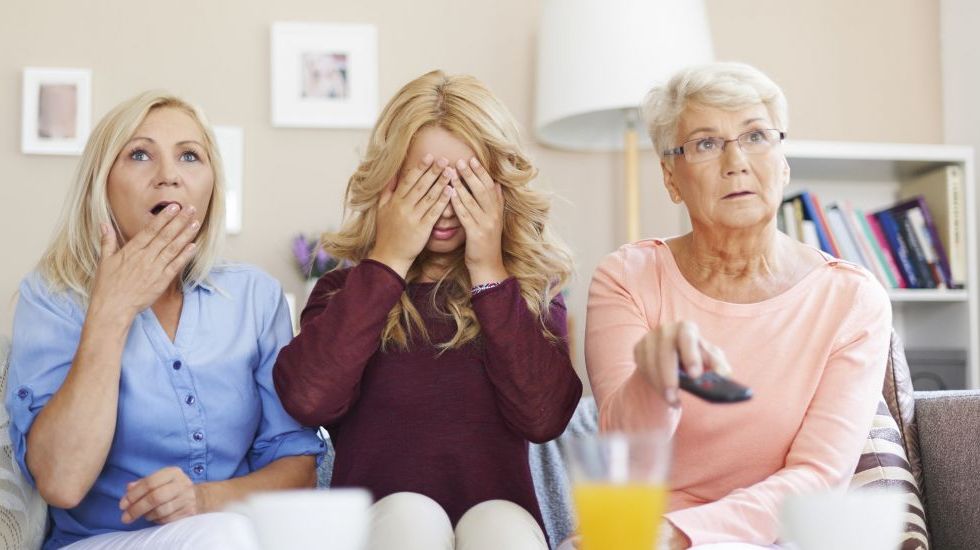 watching sex scene movie parents