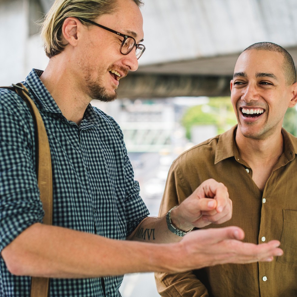 strangers know someone in common